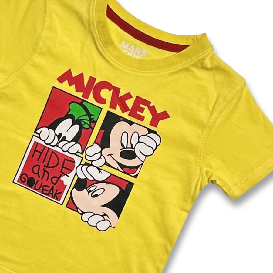 MM Boys T-Shirt-Yellow