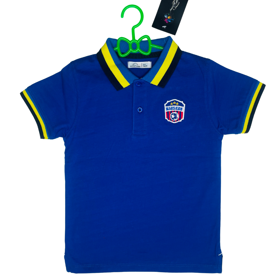 Mars Kids Embroidered Polo Shirt