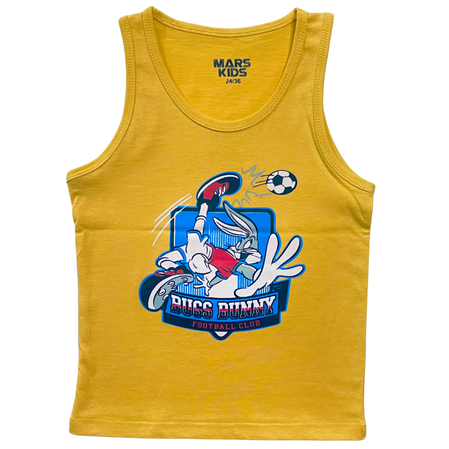 BB Football Club Vest- Yellow