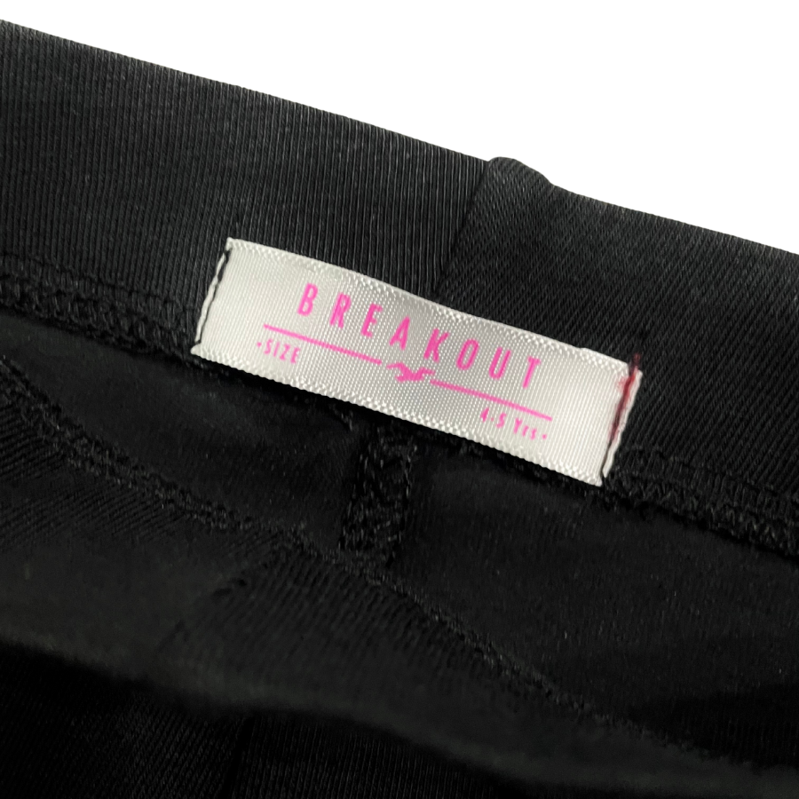 Girls Basic Tights-Black