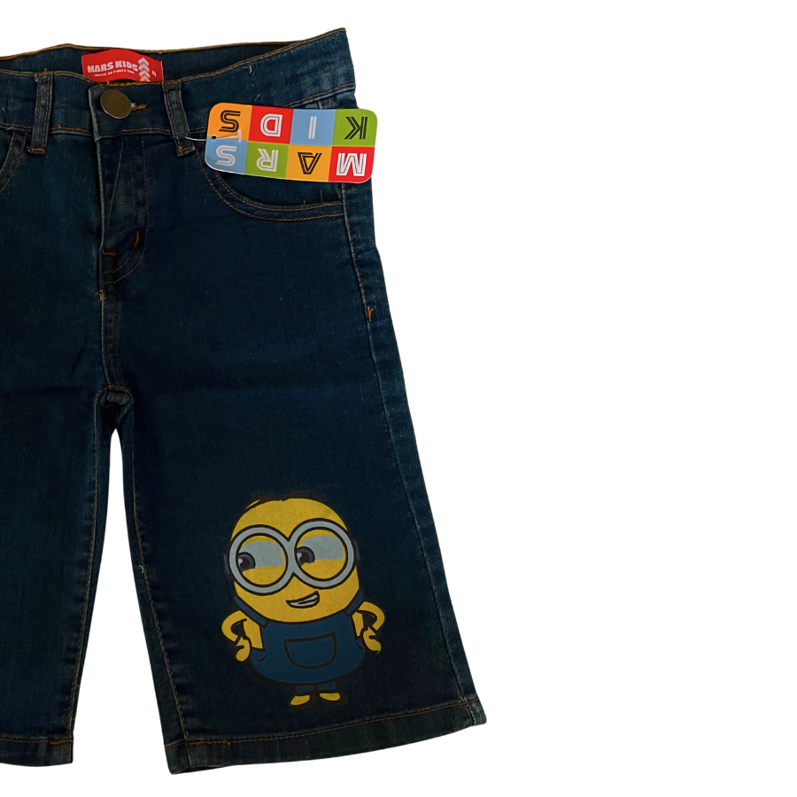 Minion Denim Long Short