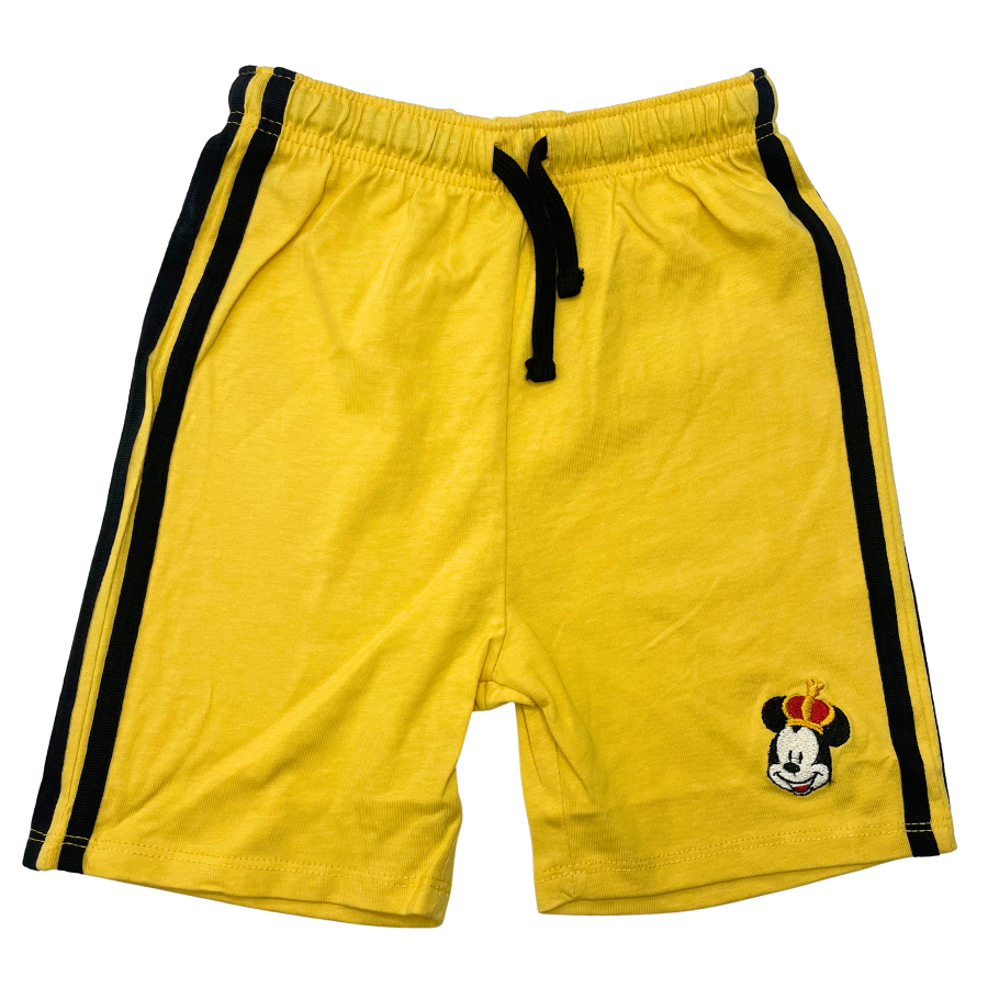 Mickey Shorts- Yellow/Black
