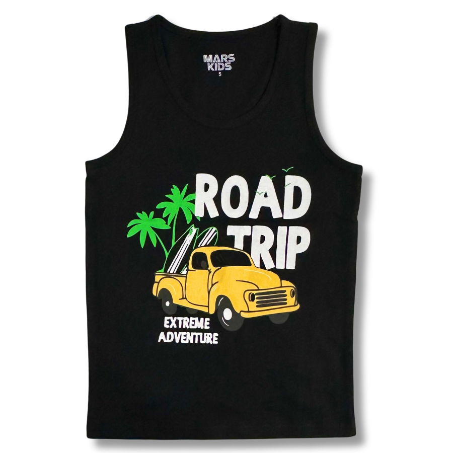 Road Trip Vest- Black
