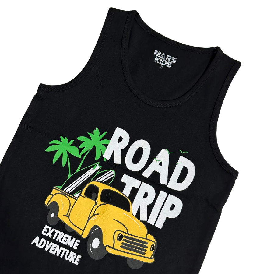 Road Trip Vest- Black