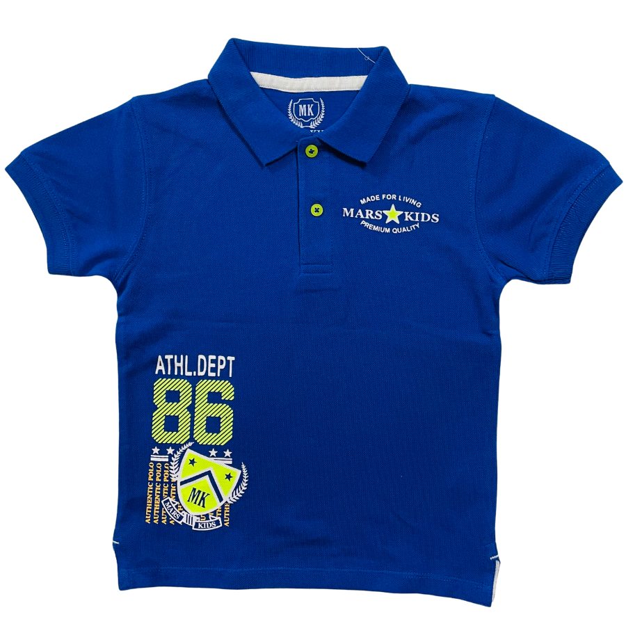 Mars Kids Polo - Blue