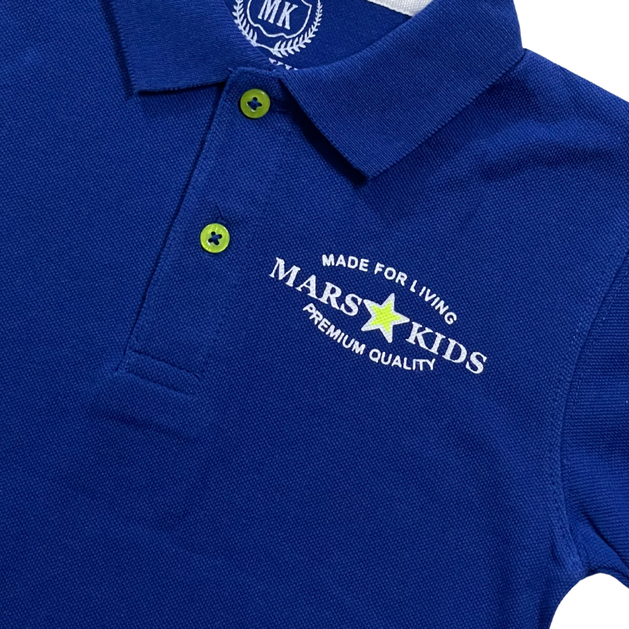 Mars Kids Polo - Blue