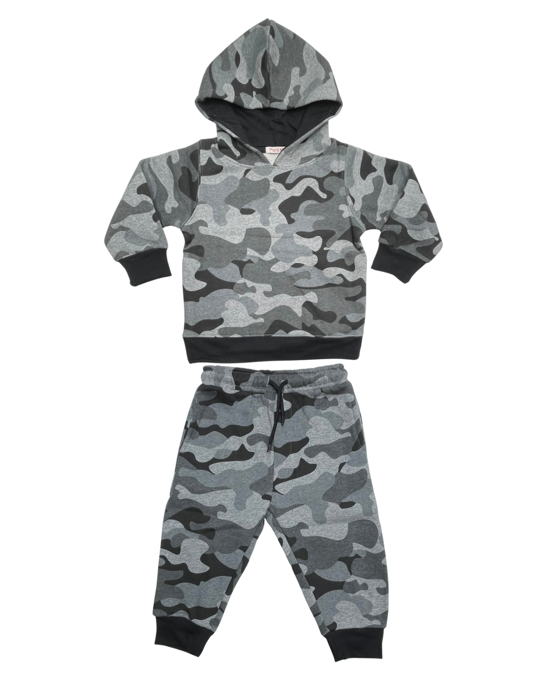 Camo Fleece Hood Tracksuits