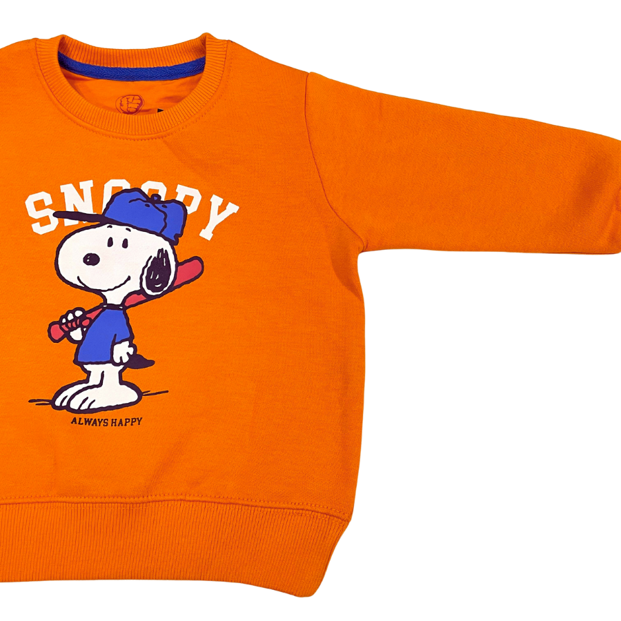 Snopy Sweat-Orange