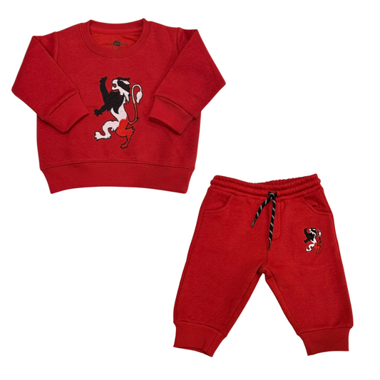 Mars Lion Tracksuit Red