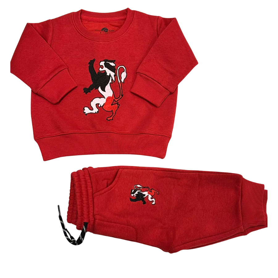 Mars Lion Tracksuit Red