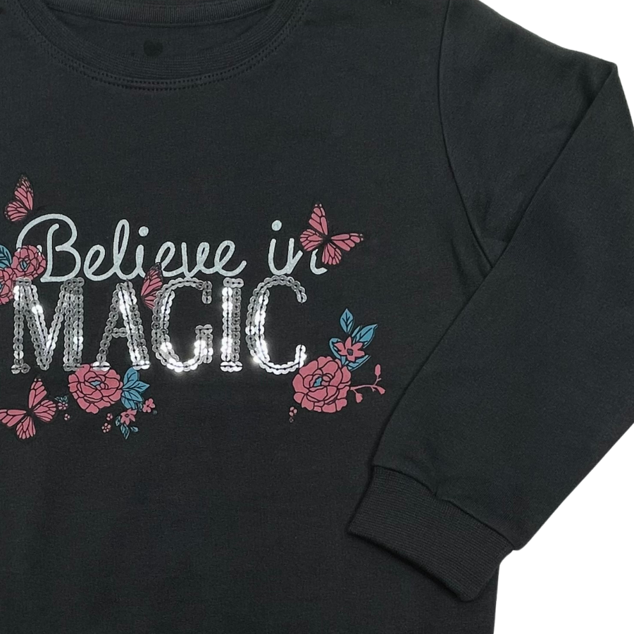 Believe In Magic Girls Sweat