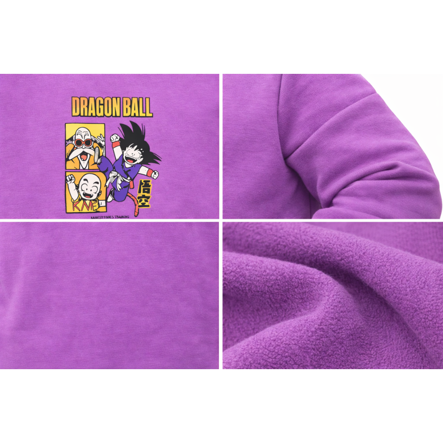Dragon Ball Hoodie-Purple