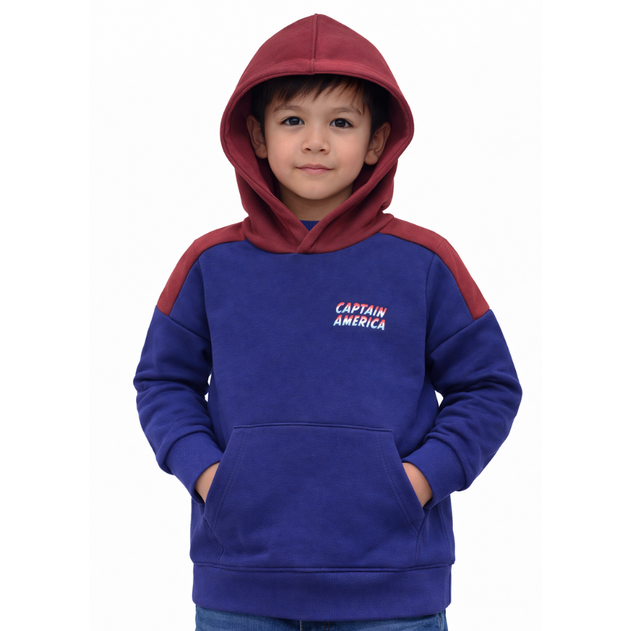 Captain Americaa Hoodie Panel