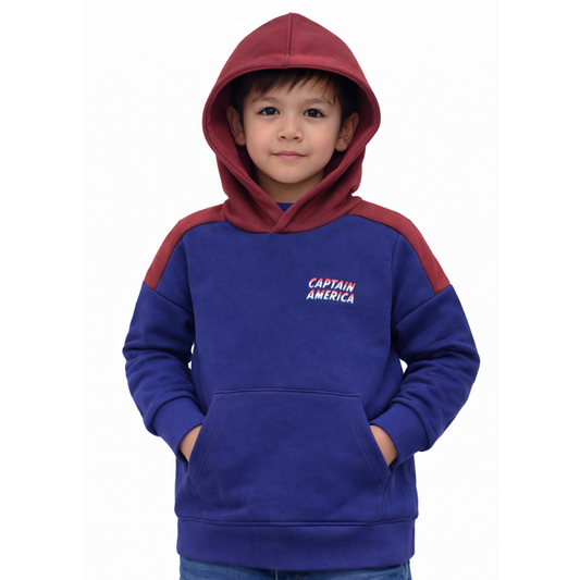 Captain Americaa Hoodie Panel