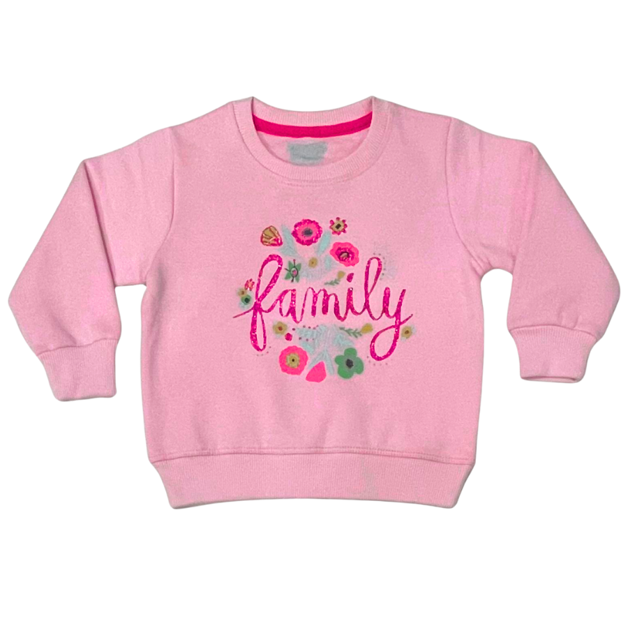 Family Sweat-LT Pink