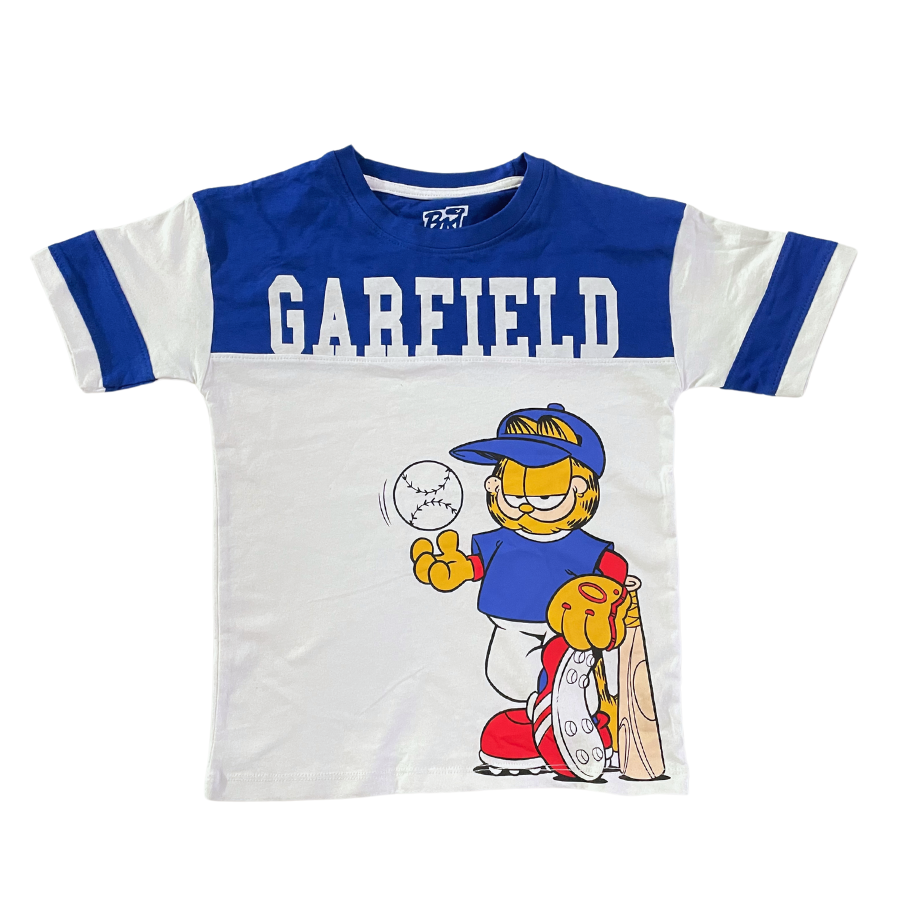 Garfield Blue & White T-Shirt