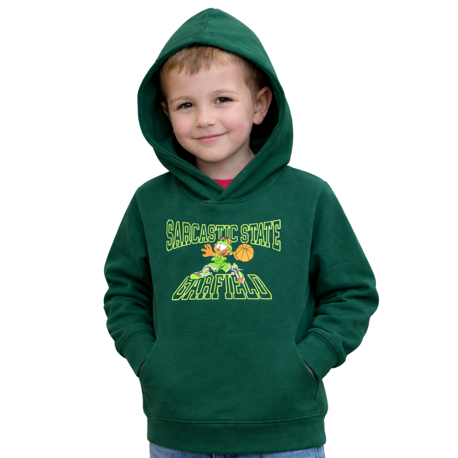 Garfield Hoodie-Green