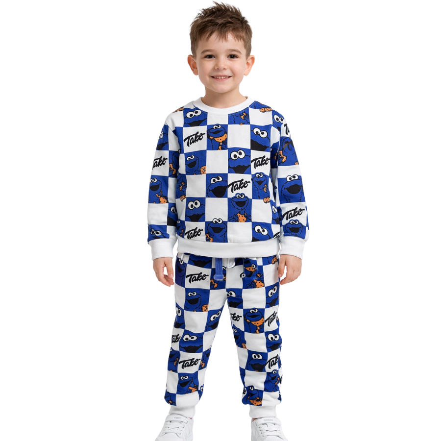 Cookie Monster Tracksuit- Blue