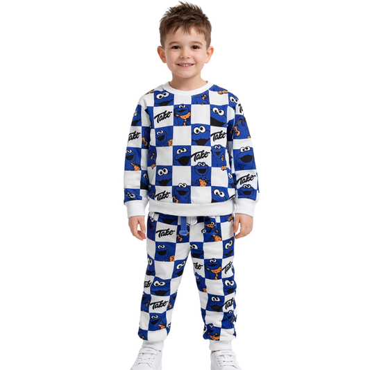 Cookie Monster Tracksuit- Blue
