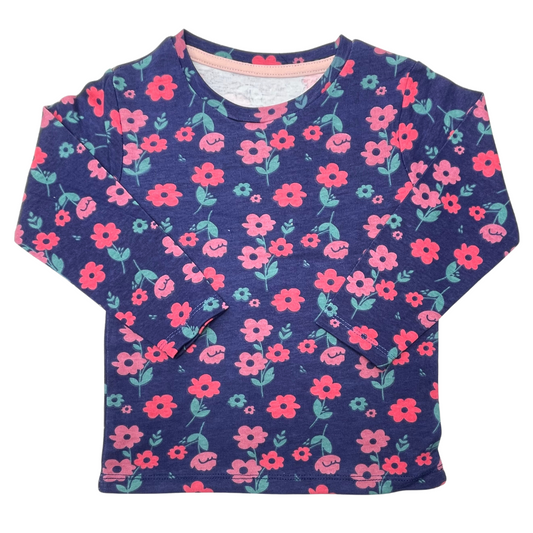 Flower Rotary Full Sleeve T-Shirt