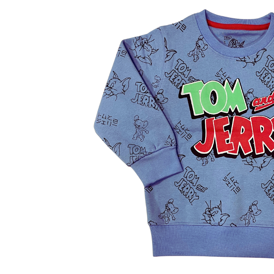 Tom & Jerry Sweat-LT Blue