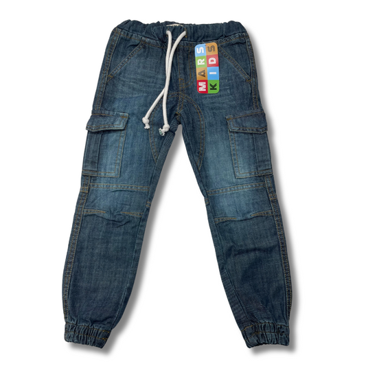 Boys Denim Cargo