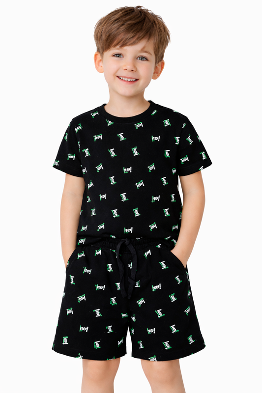 Hey- T-Shirt & Short