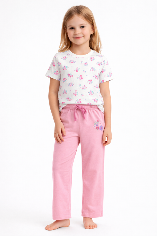 Floral Girls Two Piece