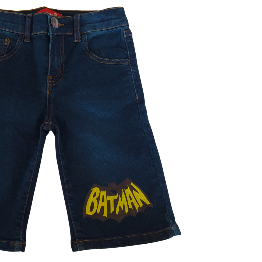 Batman Denim Long Short