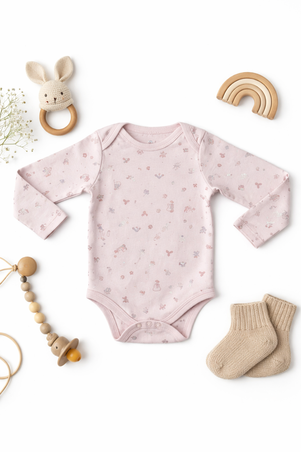 Printed Allover Body Suit