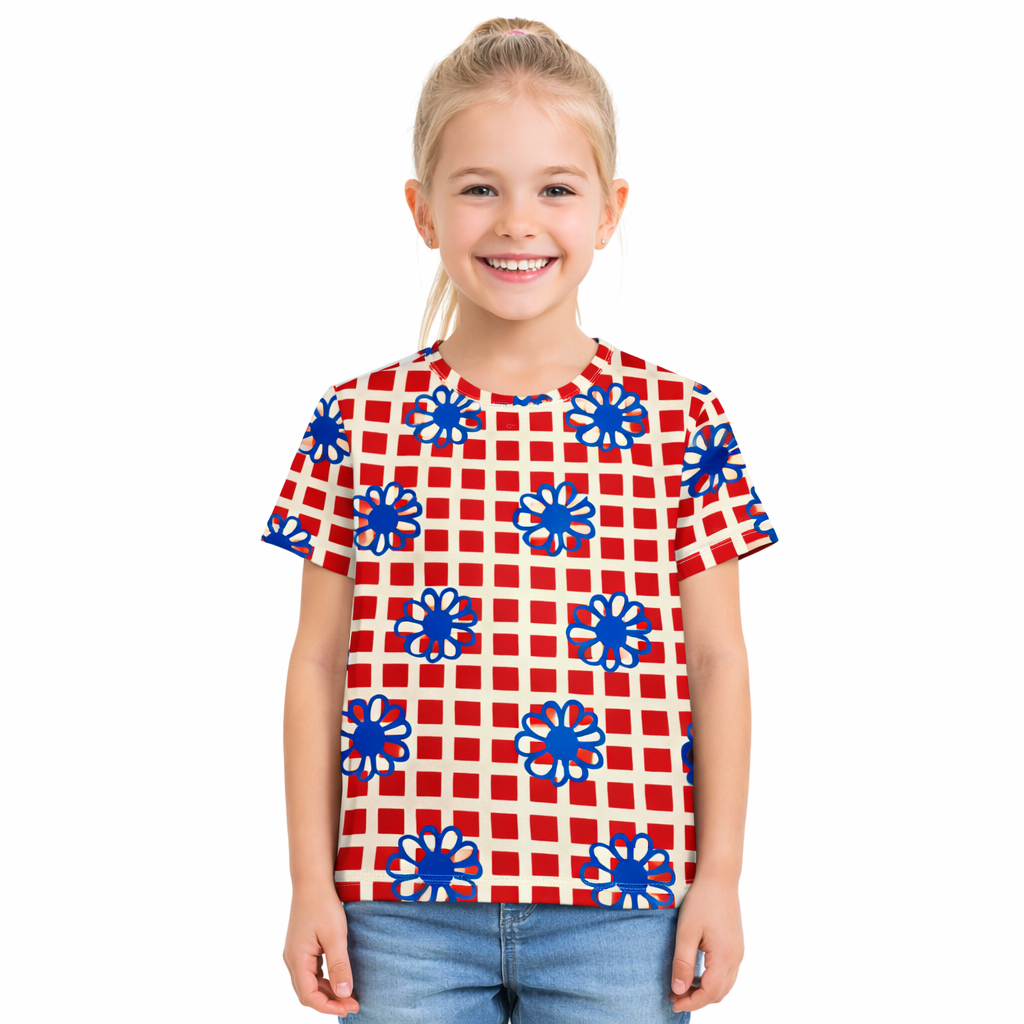 Flower Rotary Girls T-Shirt