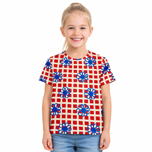 Flower Rotary Girls T-Shirt