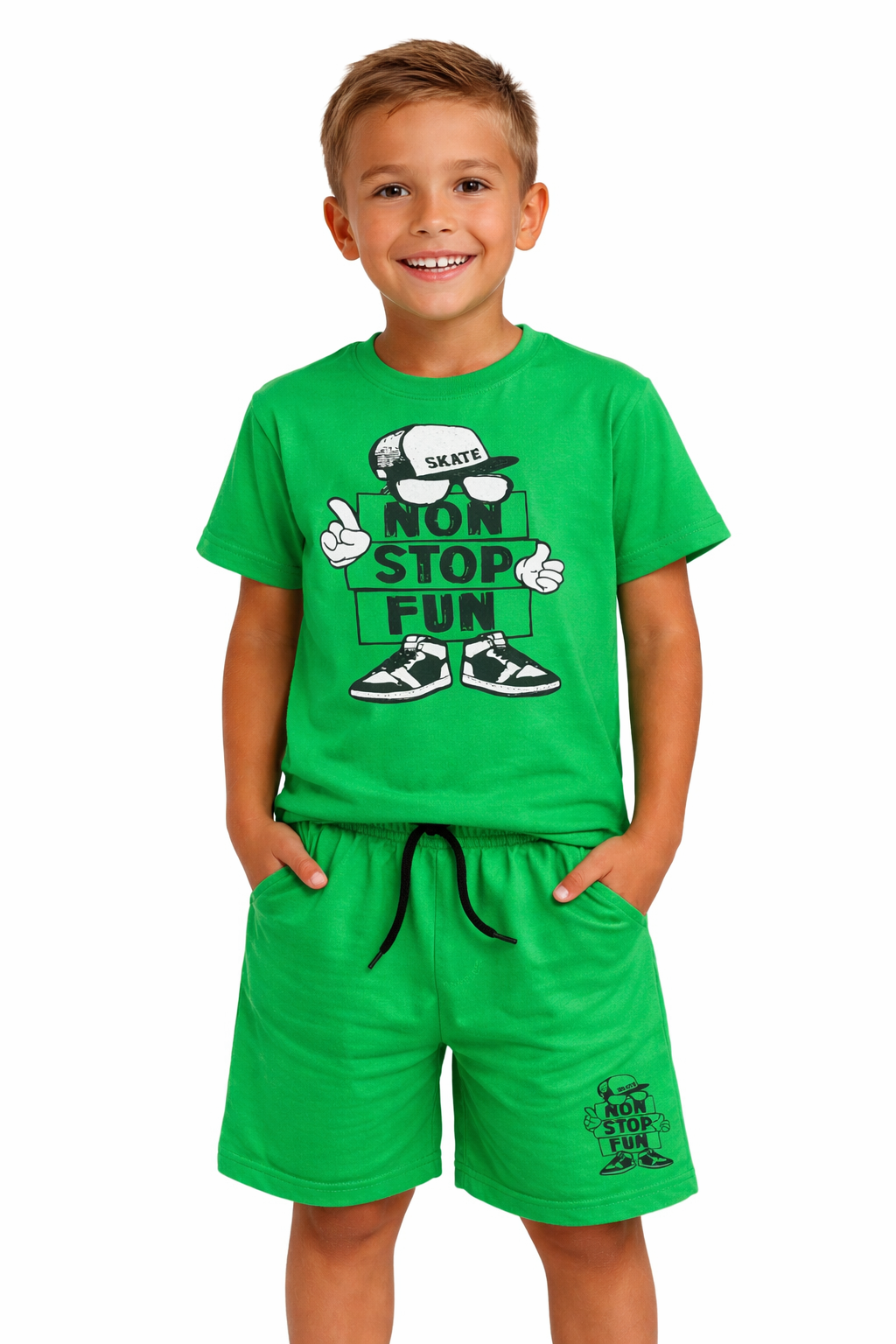 Non Stop Fun- T-Shirt & Short