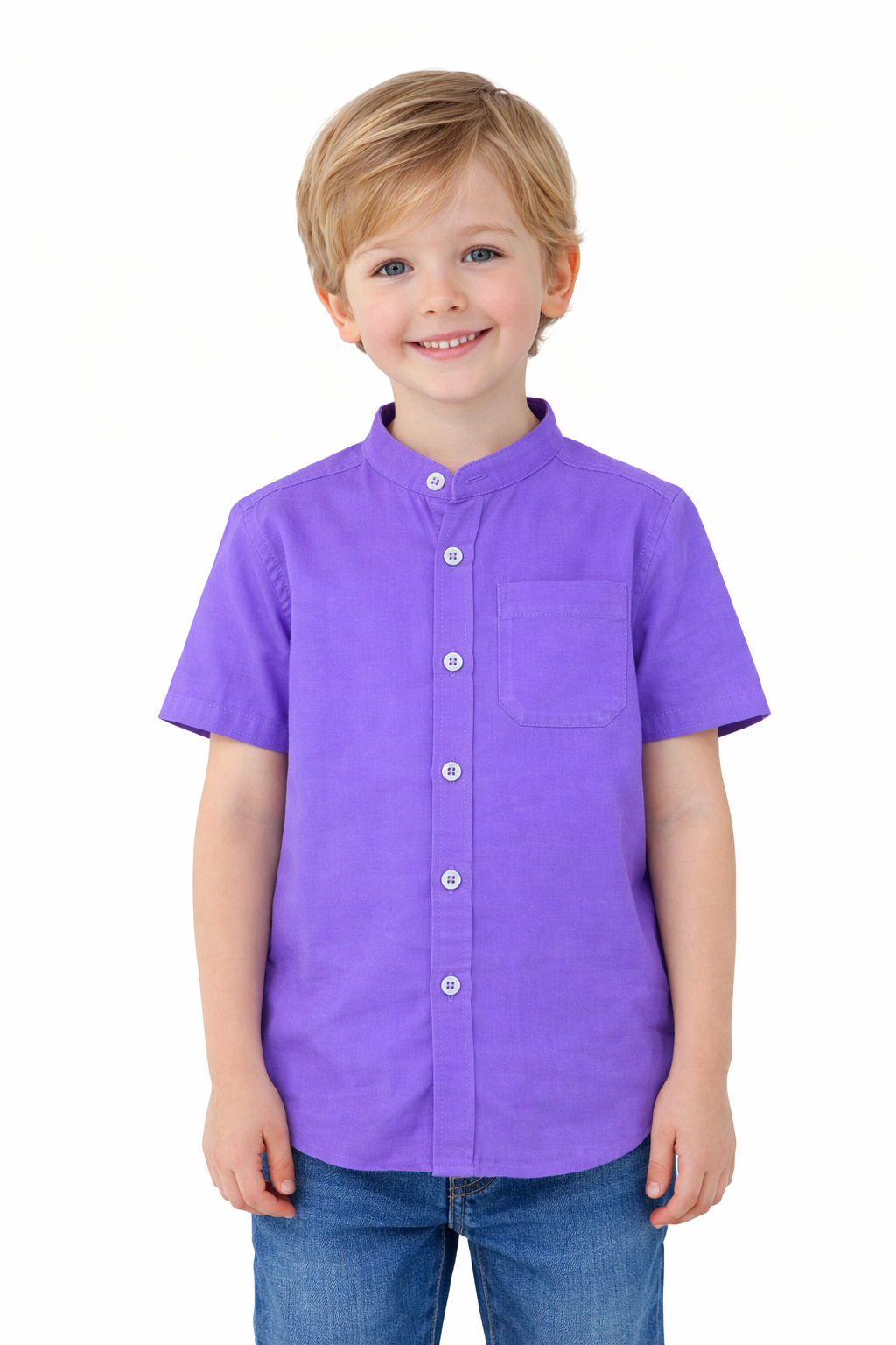 Ban Casual Shirt- Purple