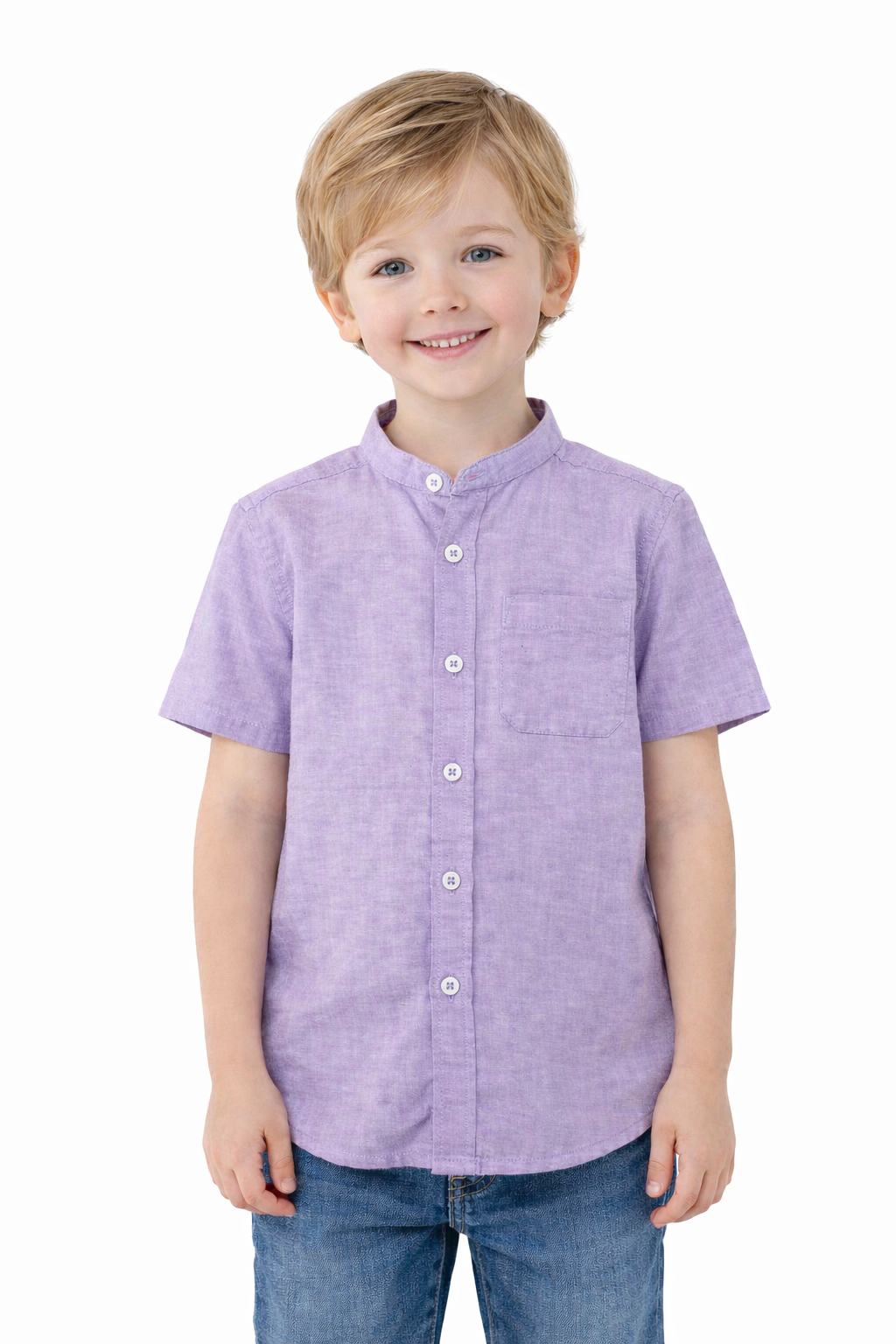 Ban Casual Shirt- LT Purple