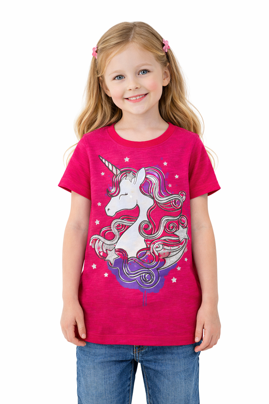 Unicorn T-Shirt-Pink