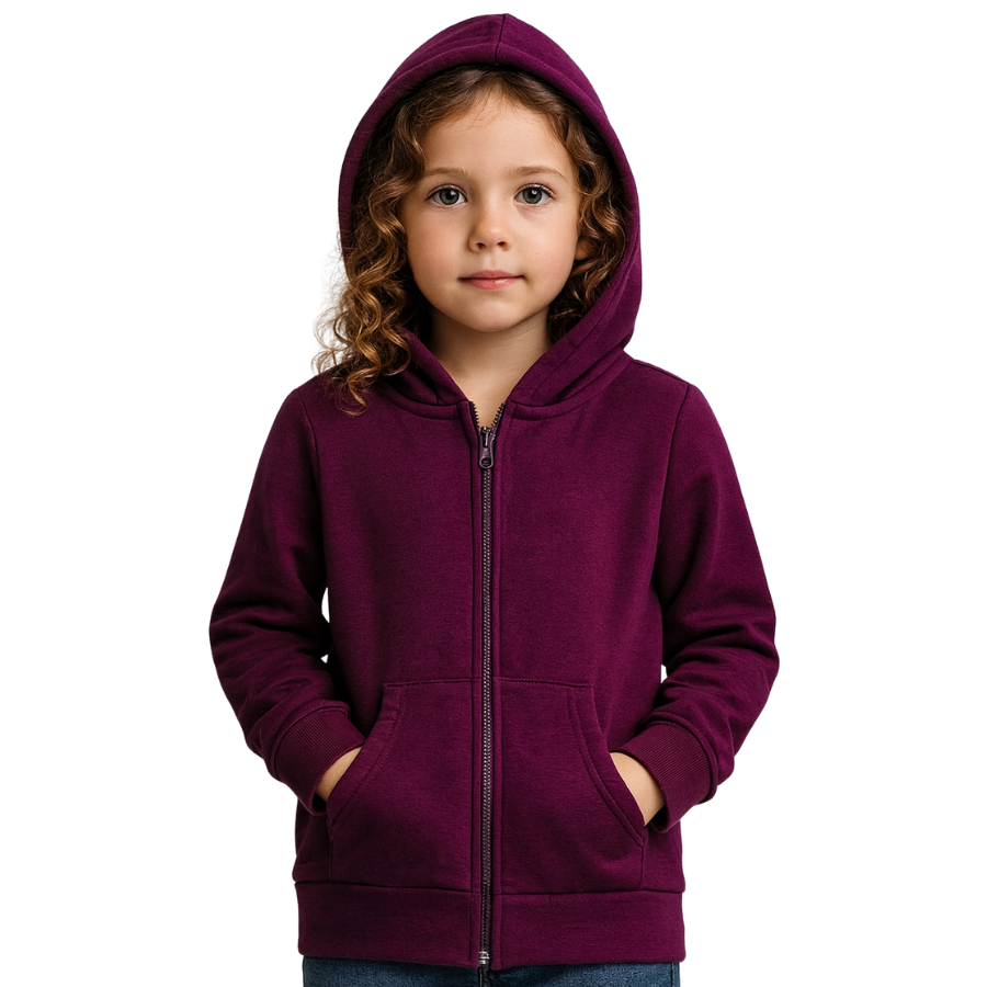 Basic Hoodie- Burgundy