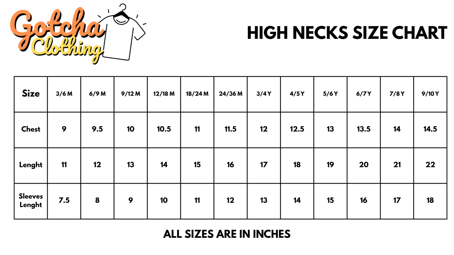 Unisex High Neck- Red