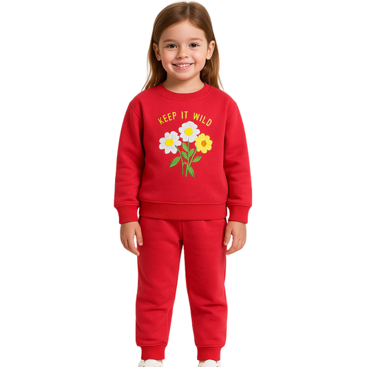 Keep It Wild Embroidered Tracksuit