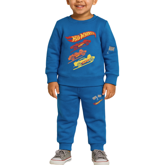 Hot Wheel Boys Tracksuit- Blue
